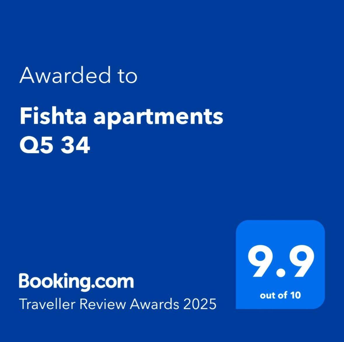 Fishta Apartments Q5 34 Velipoje Luaran gambar